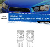 T10: LED Bolt 6000k (Coppia)