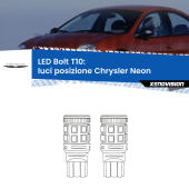 T10: LED Bolt 6000k (Coppia)