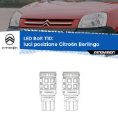 T10: LED Bolt 6000k (Coppia)