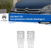 T10: LED Bolt 6000k (Coppia)