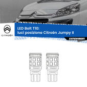 T10: LED Bolt 6000k (Coppia)