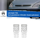 T10: LED Bolt 6000k (Coppia)