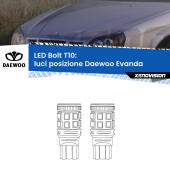 T10: LED Bolt 6000k (Coppia)