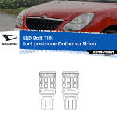 T10: LED Bolt 6000k (Coppia)