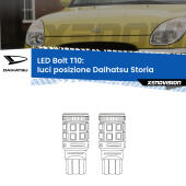 T10: LED Bolt 6000k (Coppia)