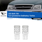 T10: LED Bolt 6000k (Coppia)