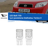 T10: LED Bolt 6000k (Coppia)