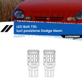 T10: LED Bolt 6000k (Coppia)
