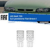 T10: LED Bolt 6000k (Coppia)