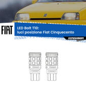 T10: LED Bolt 6000k (Coppia)