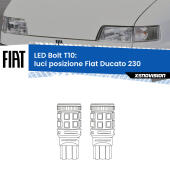 T10: LED Bolt 6000k (Coppia)