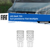 T10: LED Bolt 6000k (Coppia)