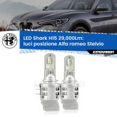 H15: Kit LED Shark 24.000Lm - Luci Diurne DRL e Abbaglianti Canbus