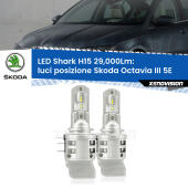 H15: Kit LED Shark 24.000Lm - Luci Diurne DRL e Abbaglianti Canbus