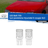T10: LED Bolt 6000k (Coppia)