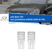 T10: LED Bolt 6000k (Coppia)