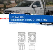 T10: LED Bolt 6000k (Coppia)