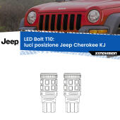 T10: LED Bolt 6000k (Coppia)