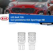 T10: LED Bolt 6000k (Coppia)