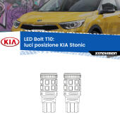 T10: LED Bolt 6000k (Coppia)