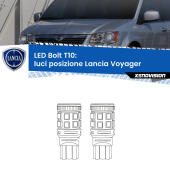 T10: LED Bolt 6000k (Coppia)