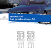 T10: LED Bolt 6000k (Coppia)