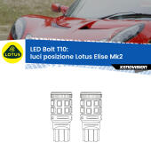 T10: LED Bolt 6000k (Coppia)