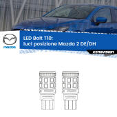 T10: LED Bolt 6000k (Coppia)