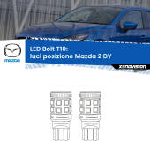 T10: LED Bolt 6000k (Coppia)
