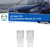 T10: LED Bolt 6000k (Coppia)