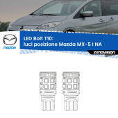 T10: LED Bolt 6000k (Coppia)