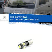 T4W (BA9S): Xenovision LED Canbus Bianco Lunare