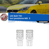 T10: LED Bolt 6000k (Coppia)