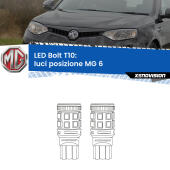 T10: LED Bolt 6000k (Coppia)