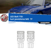 T10: LED Bolt 6000k (Coppia)