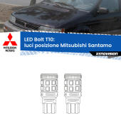 T10: LED Bolt 6000k (Coppia)