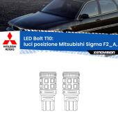 T10: LED Bolt 6000k (Coppia)