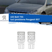 T10: LED Bolt 6000k (Coppia)