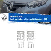 T10: LED Bolt 6000k (Coppia)