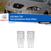 T10: LED Bolt 6000k (Coppia)