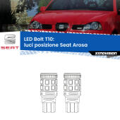 T10: LED Bolt 6000k (Coppia)