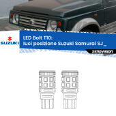 T10: LED Bolt 6000k (Coppia)