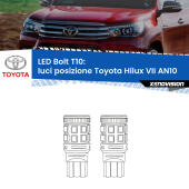 T10: LED Bolt 6000k (Coppia)