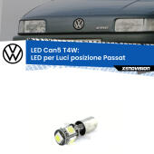 T4W (BA9S): Xenovision LED Canbus Bianco Lunare