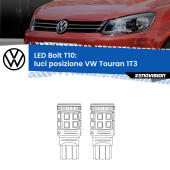 T10: LED Bolt 6000k (Coppia)
