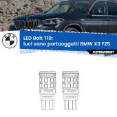 T10: LED Bolt 6000k (Coppia)