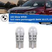 W5W: LED Glow Bianco Caldo (Coppia)