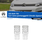 T10: LED Bolt 6000k (Coppia)