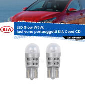 W5W: LED Glow Bianco Caldo (Coppia)