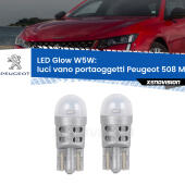 W5W: LED Glow Bianco Caldo (Coppia)